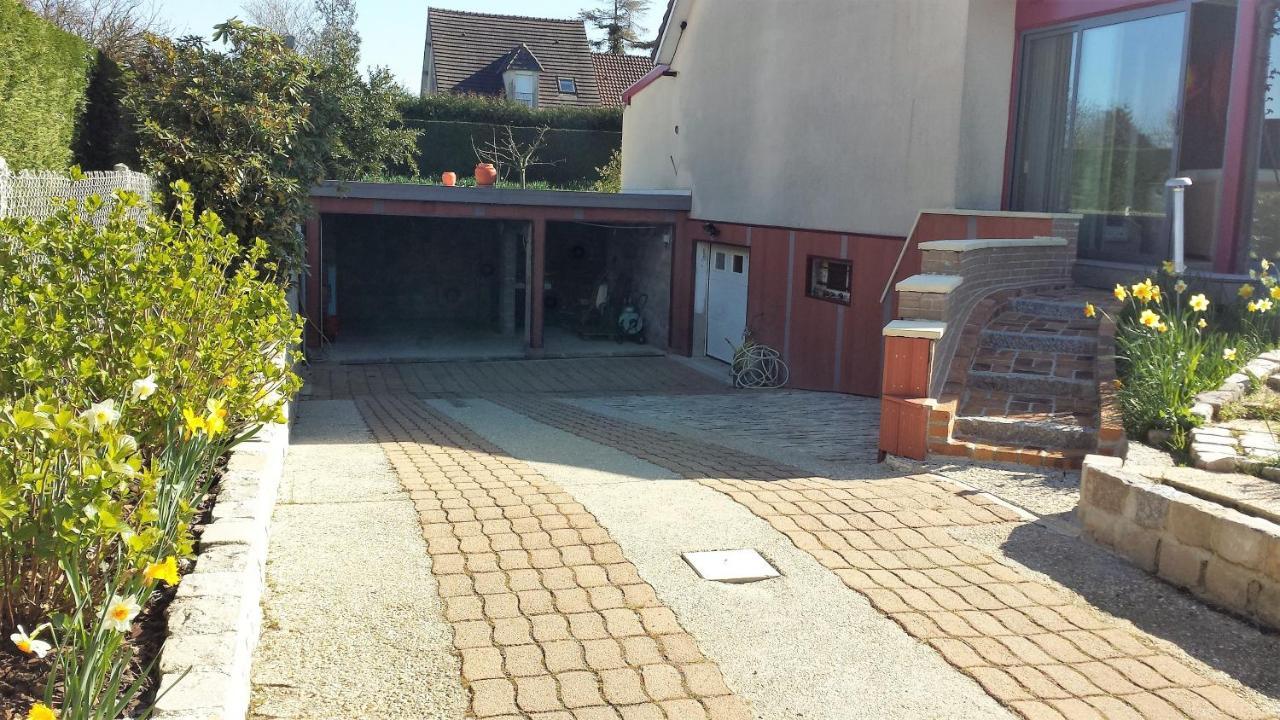 3 Chambres Privees Dans Un Jardin D'Hiver, Garage Voiture, Velos, Motos Tourville-sur-Arques Buitenkant foto